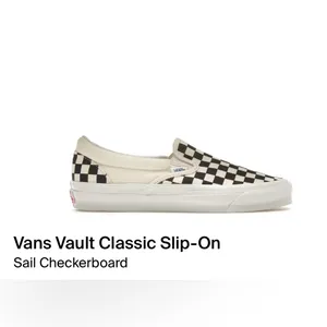 Vault vans classic slip on sail checkerboard thumbnail 2