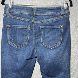 INC Denim Straight Leg Crop Jeans Dark Wash Mid Rise Stretch‎ Womens 6P Petite thumbnail 9