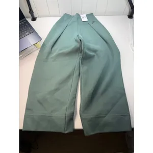 Nike Sportswear Tech Fleece High-Waisted Pleated Pants Green XS FV8052-338 NWT thumbnail 4
