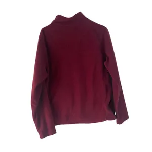 Cabela's Women's Size Large Red Fleece Full Zip‎ Sweater thumbnail 5