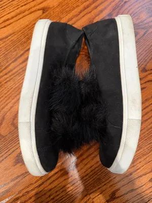 Steve Madden pompom slip on sneakers thumbnail 5