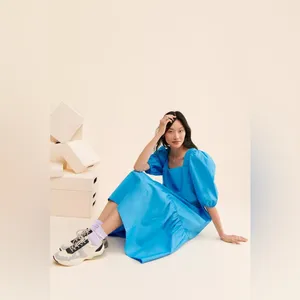Free People x Just Female Park Midi Dress thumbnail 4