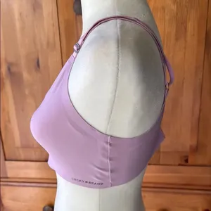 Lucky Brand Seamless lavender Bralette. Seamless. Size large. thumbnail 2