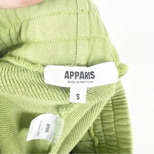 Apparis Julianna Pull-On Sweat Shorts Women's S Green Athleisure Lounge‎ thumbnail 8