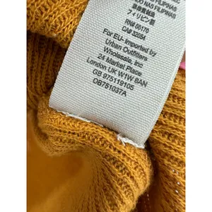 We The Free Womens Yellow‎ Thermal Knit Long Sleeve Shirt Size XS Henley Boho thumbnail 9