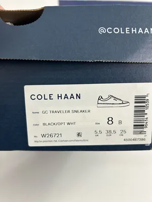 Cole Haan Womens Grand Court Traveller Court Sneakers Black Size 8 NEW thumbnail 7