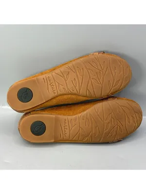 Nurture Ballet Loafers Women 7.5 Brown Suede Snake Print Round Toe Slip On Shoes thumbnail 7