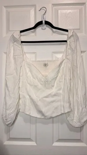 Aritzia Wilfred novella blouse size XL thumbnail 3