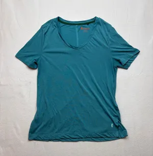 cotopaxi size medium blue Teal V-Neck Short Sleeve Tee thumbnail 1