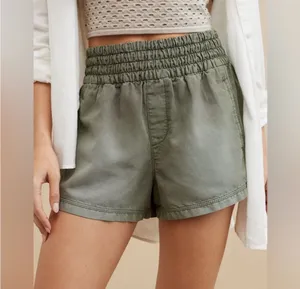Aerie Babewatch Green Pull On Casual Shorts Size XL thumbnail 1