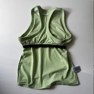 Columbia Boundless Trek Support‎ Tank Womens Small Green AL9322 Omni-Wick NWT thumbnail 8
