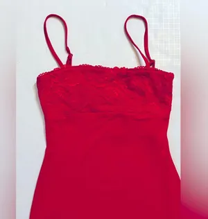 NWT Superdown Gemma Maxi Dress in Red, size XS thumbnail 6