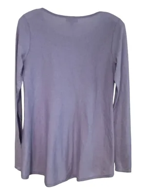 Lilly Pulitzer Lavender Fine Gauge Knit Long Sleeve Tunic Top Size Small thumbnail 3