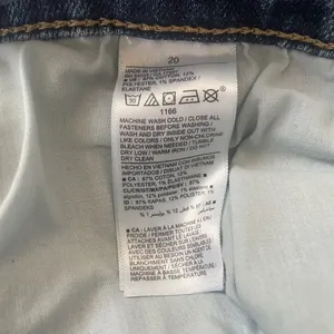 Old Navy Jeans Womens 20 Blue High Rise OG Straight Cotton Medium Wash Denim thumbnail 9