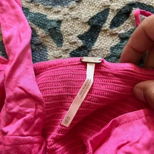 Free‎ people pink xs blouse thumbnail 5