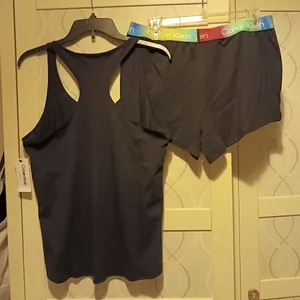 Calvin Klein | Pajamas Sleepwear Loungewear Set Rainbow 🌈 Pride Tank & Shorts thumbnail 5