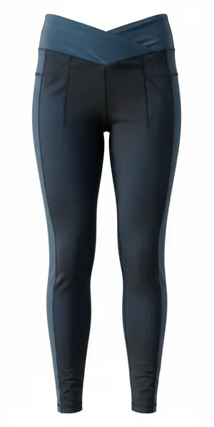 FP Movement by Free People Black and Teal Leggings Size Small thumbnail 1