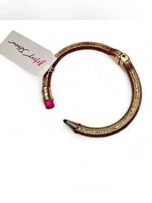 NWT Betsey Johnson Pencil Cuff Bracelet thumbnail 3