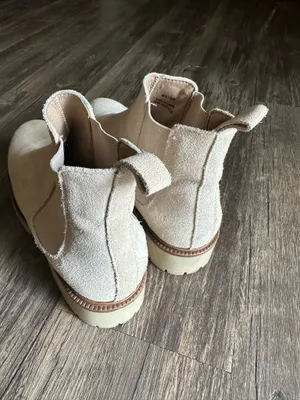 Enzo Tesoti Suede Chelsea Boots Made In Spain Tan Booties thumbnail 2