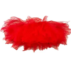 Women's Red Tulle Tutu Skirt‎ One Size Party Dance thumbnail 10