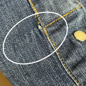 Vintage Gap Western Shirt Denim Look Stretch Women Size Medium Blue Pearl Snaps thumbnail 9