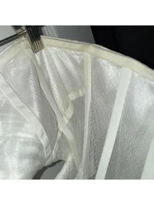 MEW MEWS Kinsley Strapless Cutout White Mini Dress thumbnail 5