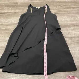 Silence + Noise Urban Outfitters Black Tiered Swing Mini Dress XS thumbnail 5