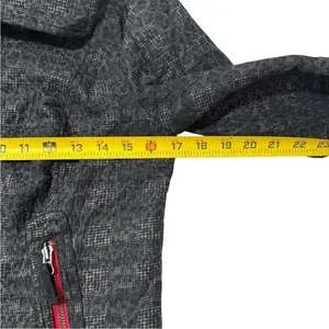 We The Free Moto Jacket‎ Leopard Print Red Trim Pockets Full Zip Size 2 thumbnail 6