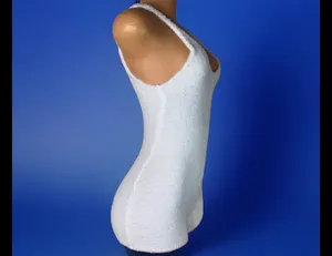 Forever 21 White shorts romper thumbnail 3