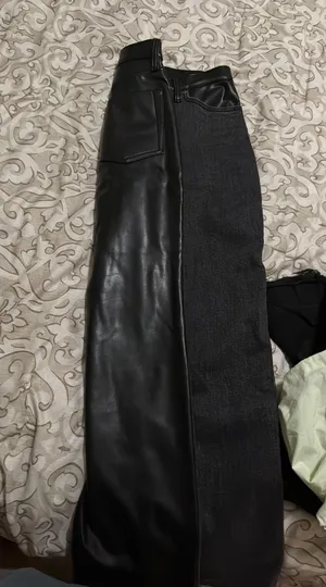 Abercrombie Jean Leather Pants thumbnail 3