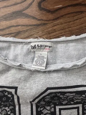 Self Esteem 18 vintage off the shoulder Crewneck thumbnail 6