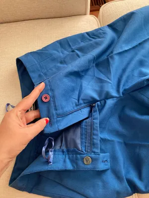 Royal blue Trousers Size M thumbnail 7