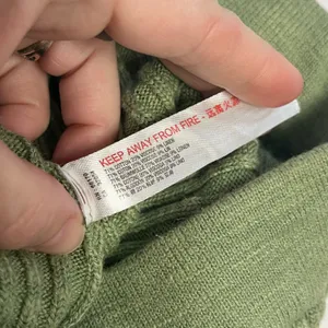Free People Beach Green Knit pull on short size small thumbnail 6