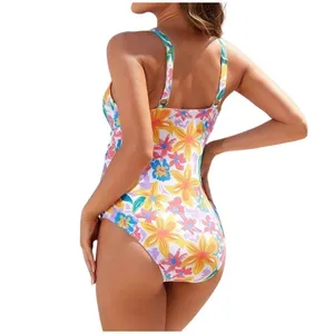 Mom Approved Floral One Piece Swimsuit Medium thumbnail 4