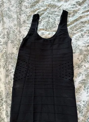 Kathy Black Bodycon Dress thumbnail 1