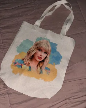 Canvas Tote Bag Taylor Swift Canvas Tote Bag thumbnail 1