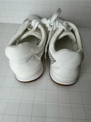 Dolce Vita White Mesh Lace-Up Sneaker with Tan Outsole thumbnail 4