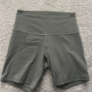 lululemon athletica Olive Bike Shorts thumbnail 1