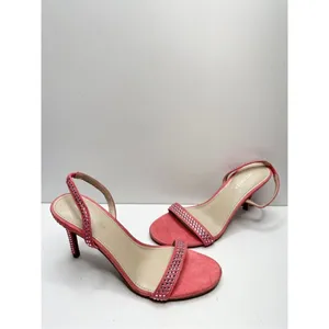 Marc Fisher Sandals Womens Size‎ 8 Betila Slingback Heels Rhinestone Accents thumbnail 5
