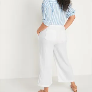 Old navy New High-Waisted Textured Soft‎ Pants thumbnail 3