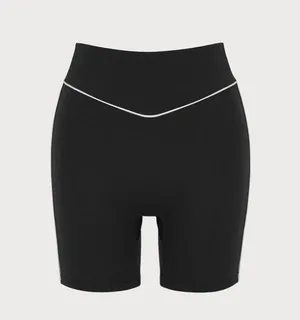 Berlook Black Natural Waisted Lycra® Short thumbnail 5