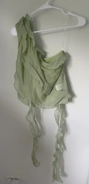Peppermayo Green top  thumbnail 2