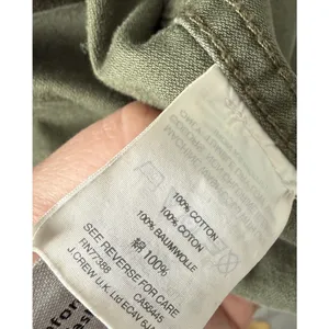 Madewell Surplus Jacket Women's Small Army Green Utility Full-Zip Long-Sleeve thumbnail 5