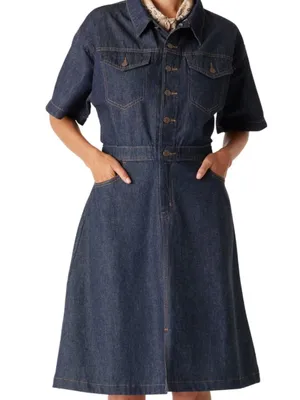Levi's Levi Strauss Signature Vintage '95 desert rain wash shirtdress IN Desert Rain L thumbnail 4