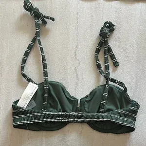 {Abercrombie & Fitch} Brand New Tie-Strap Underwire Bikini Top thumbnail 9