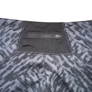 The North Face Women S Black Gray Abstract Print Running Leggings Pants Zipper‎ thumbnail 6