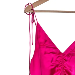 Aritzia Wilfred verso camisole Sz Large hot pink cinched thumbnail 6
