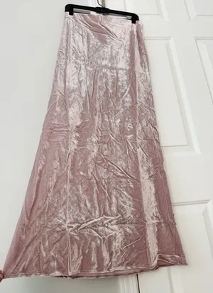 Anthropologie The Tilda Maxi Slip Skirt: Velvet Edition, Size S thumbnail 10
