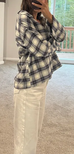 Plaid Pullover Flannel thumbnail 2