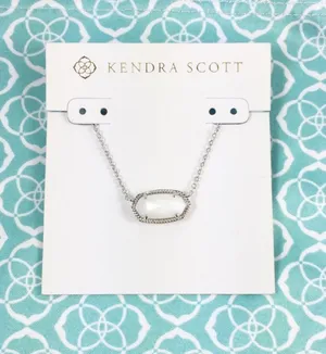 Kendra Scott Elisa Ivory Mother Of Pearl necklace thumbnail 2